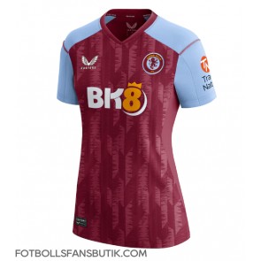 Aston Villa Replika Hemmatröja Damer 2023-24 Kortärmad